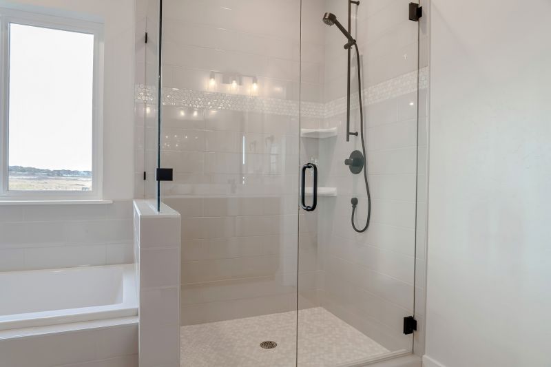 Elegant Glass Shower Installation